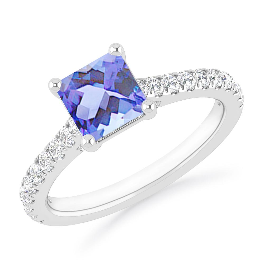 White Gold - Tanzanite