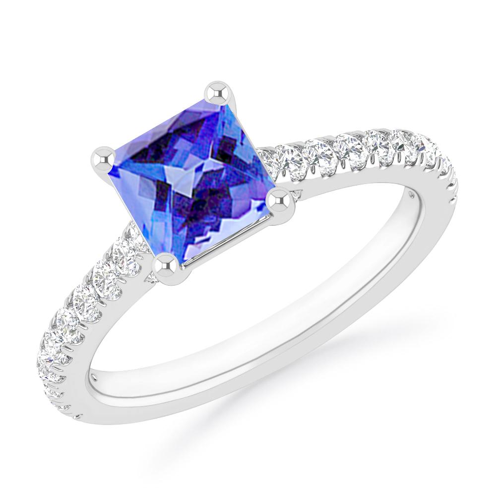 White Gold - Tanzanite