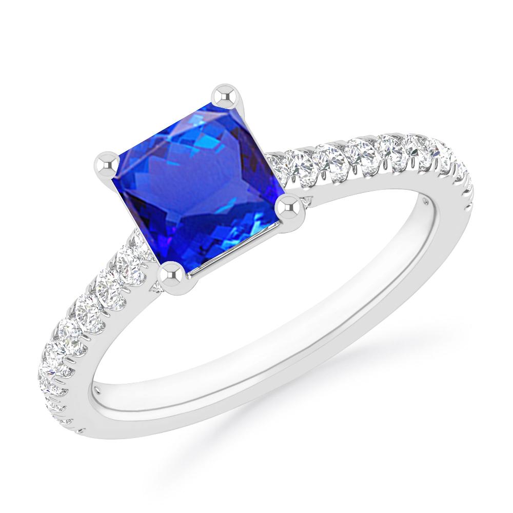 White Gold - Tanzanite