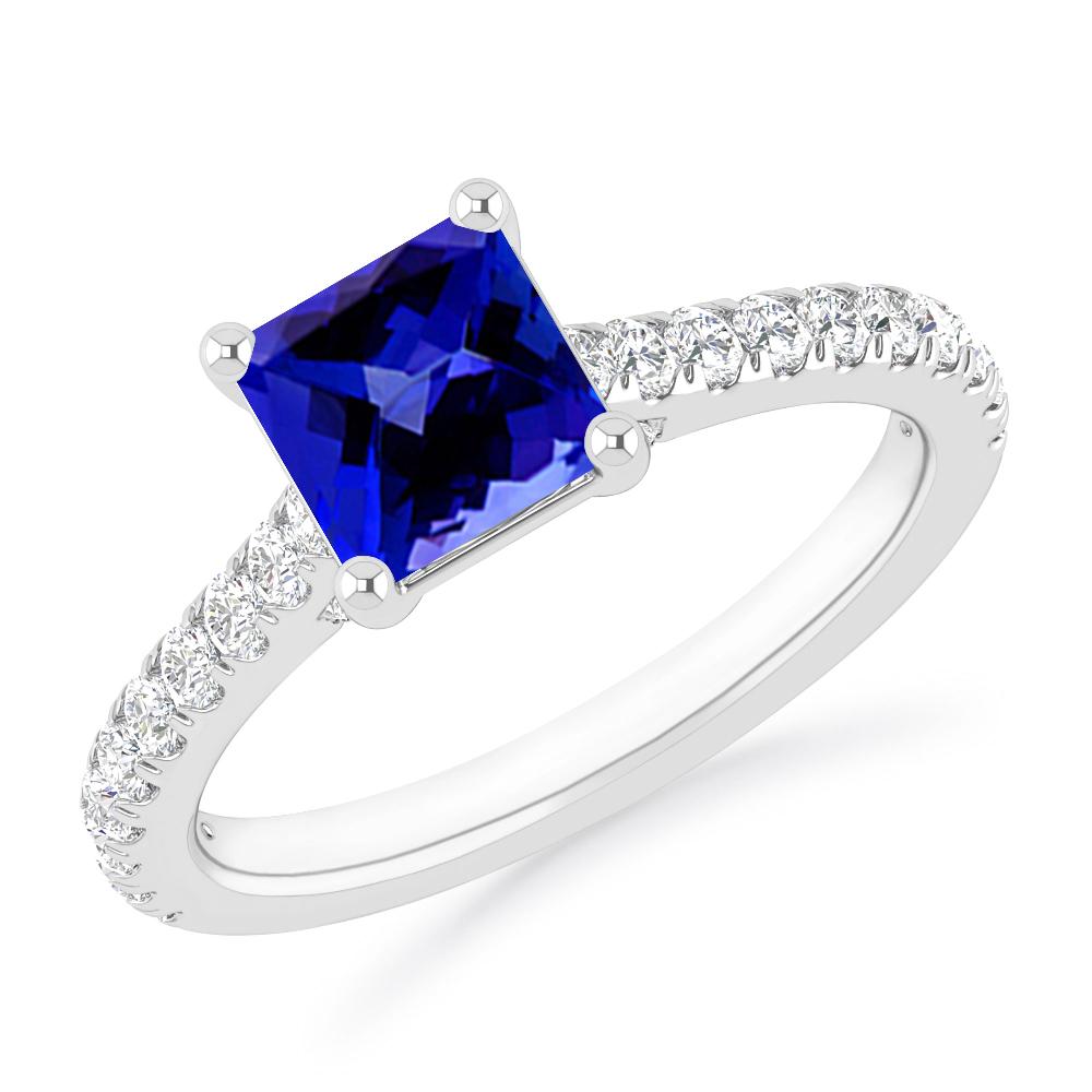 White Gold - Tanzanite