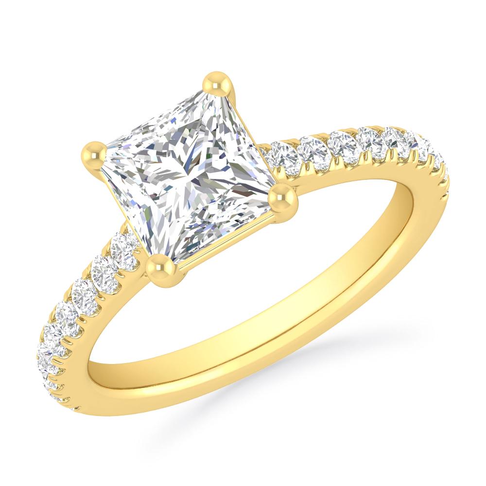 Yellow Gold - Diamond