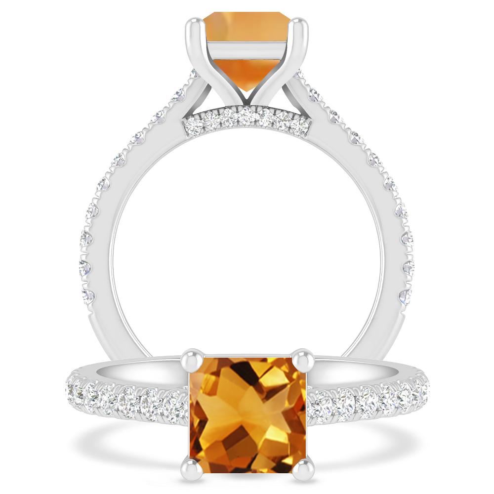 White Gold - Citrine