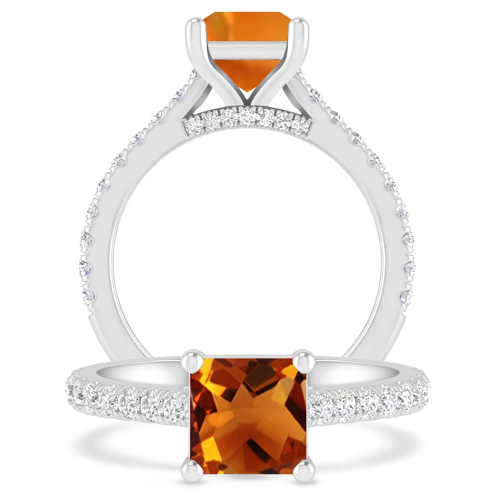 White Gold - Citrine