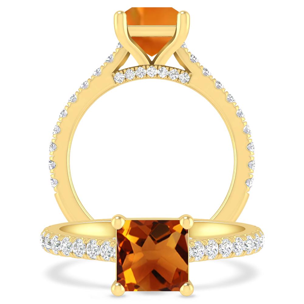 Yellow Gold - Citrine