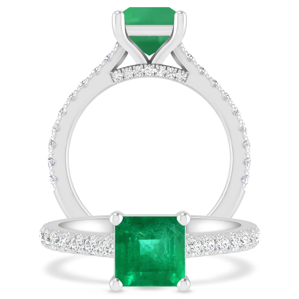 White Gold - Emerald