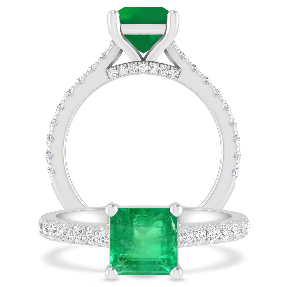 White Gold - Emerald