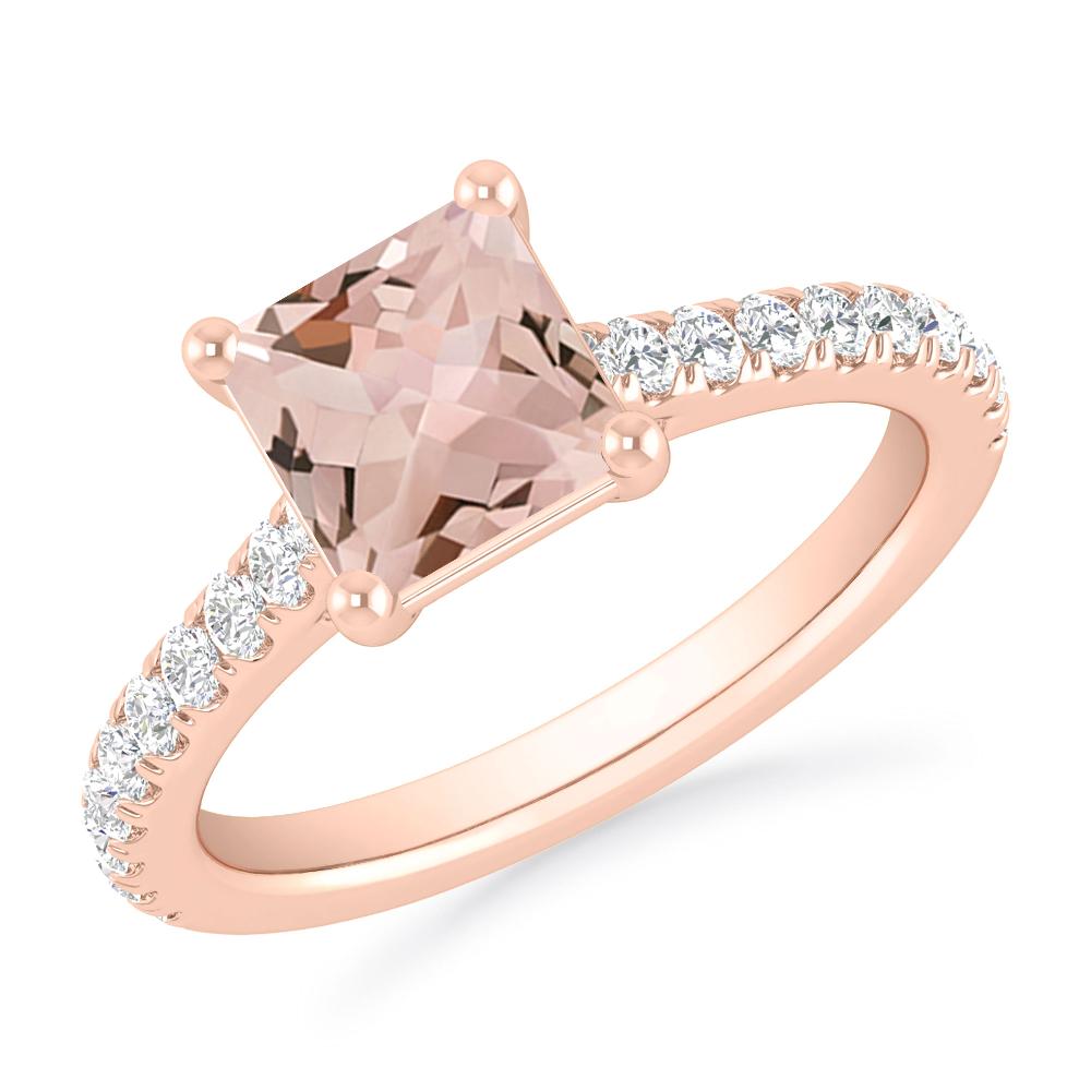 Rose Gold - Morganite