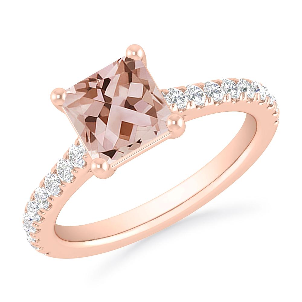 Rose Gold - Morganite