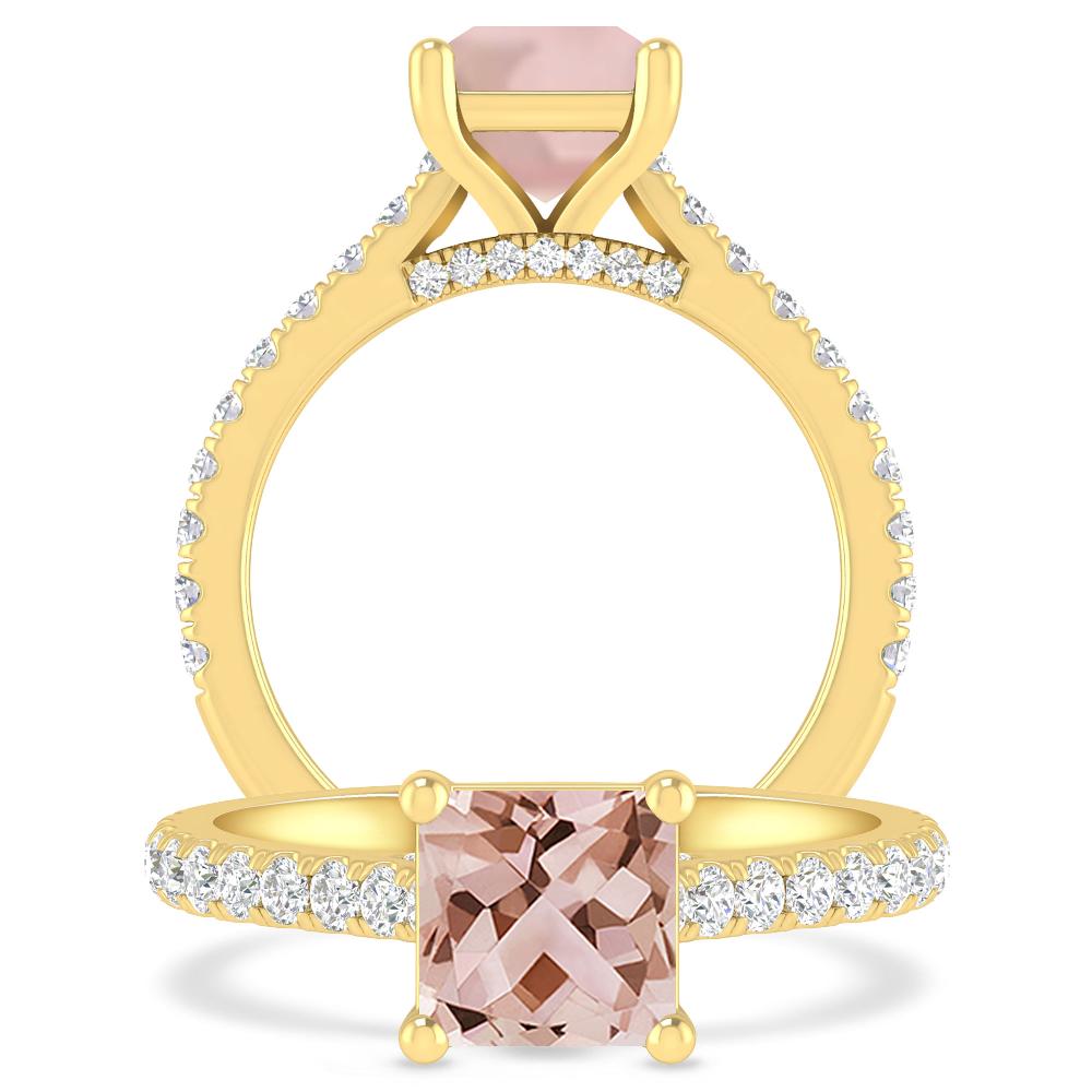 Yellow Gold - Morganite