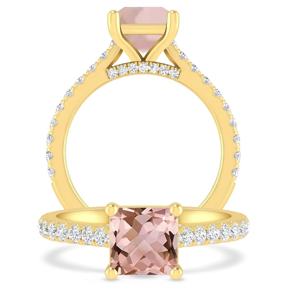 Yellow Gold - Morganite