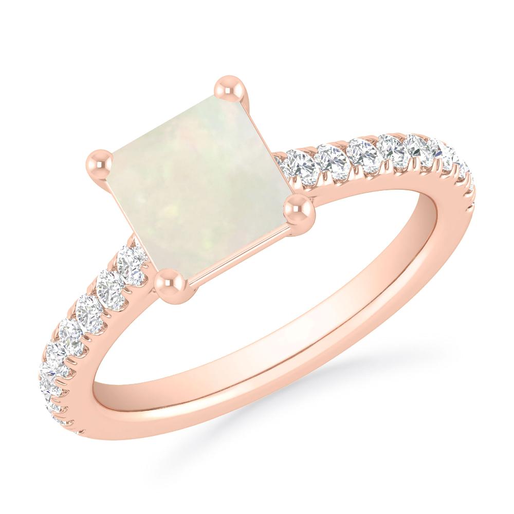 Rose Gold - Opal