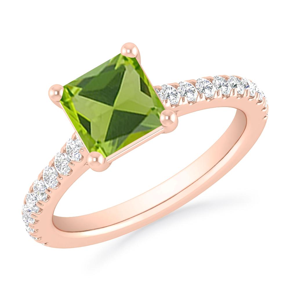 Rose Gold - Peridot