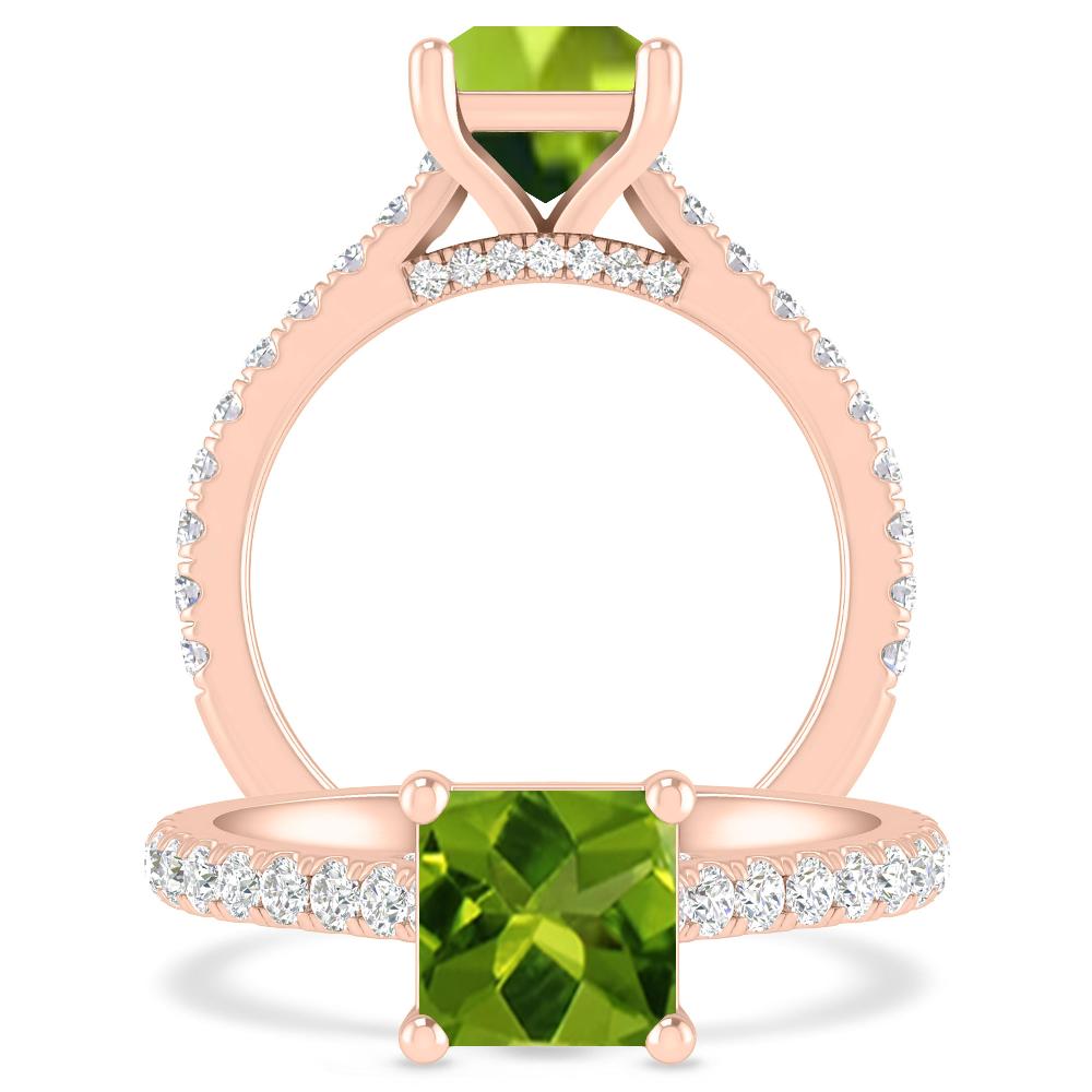 Rose Gold - Peridot