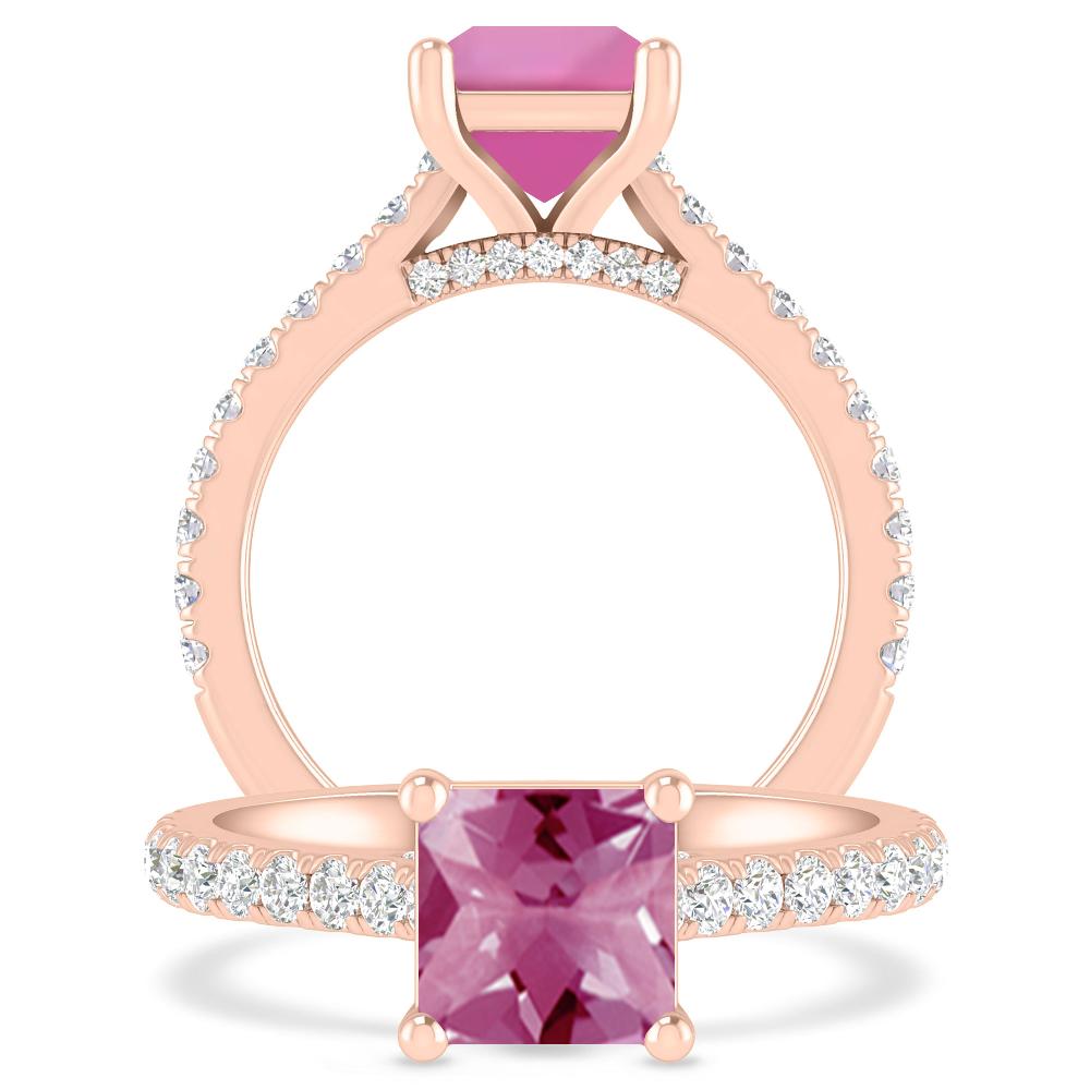 Rose Gold - Pink Tourmaline