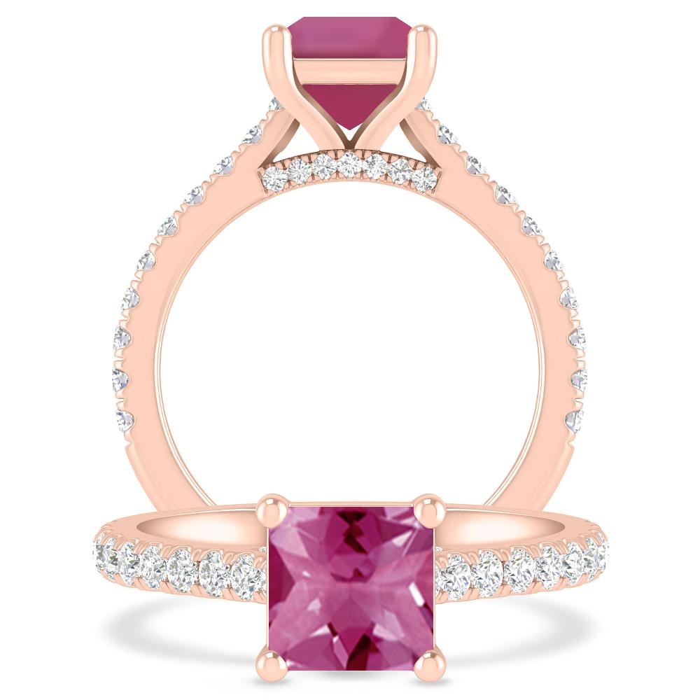 Rose Gold - Pink Tourmaline