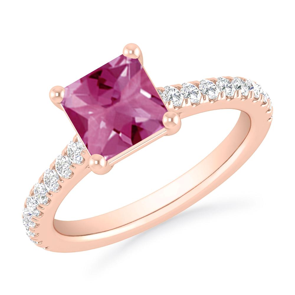 Rose Gold - Pink Tourmaline