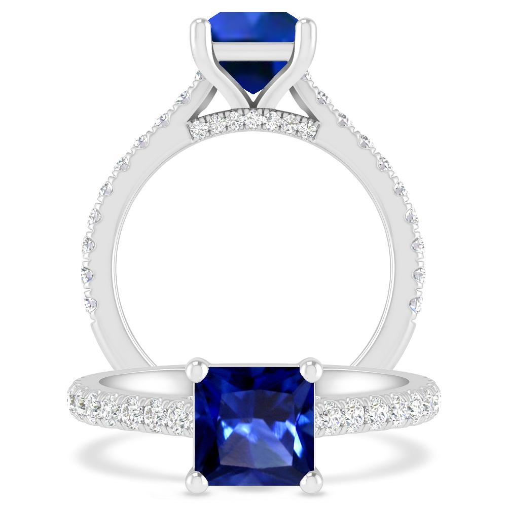 White Gold - Sapphire