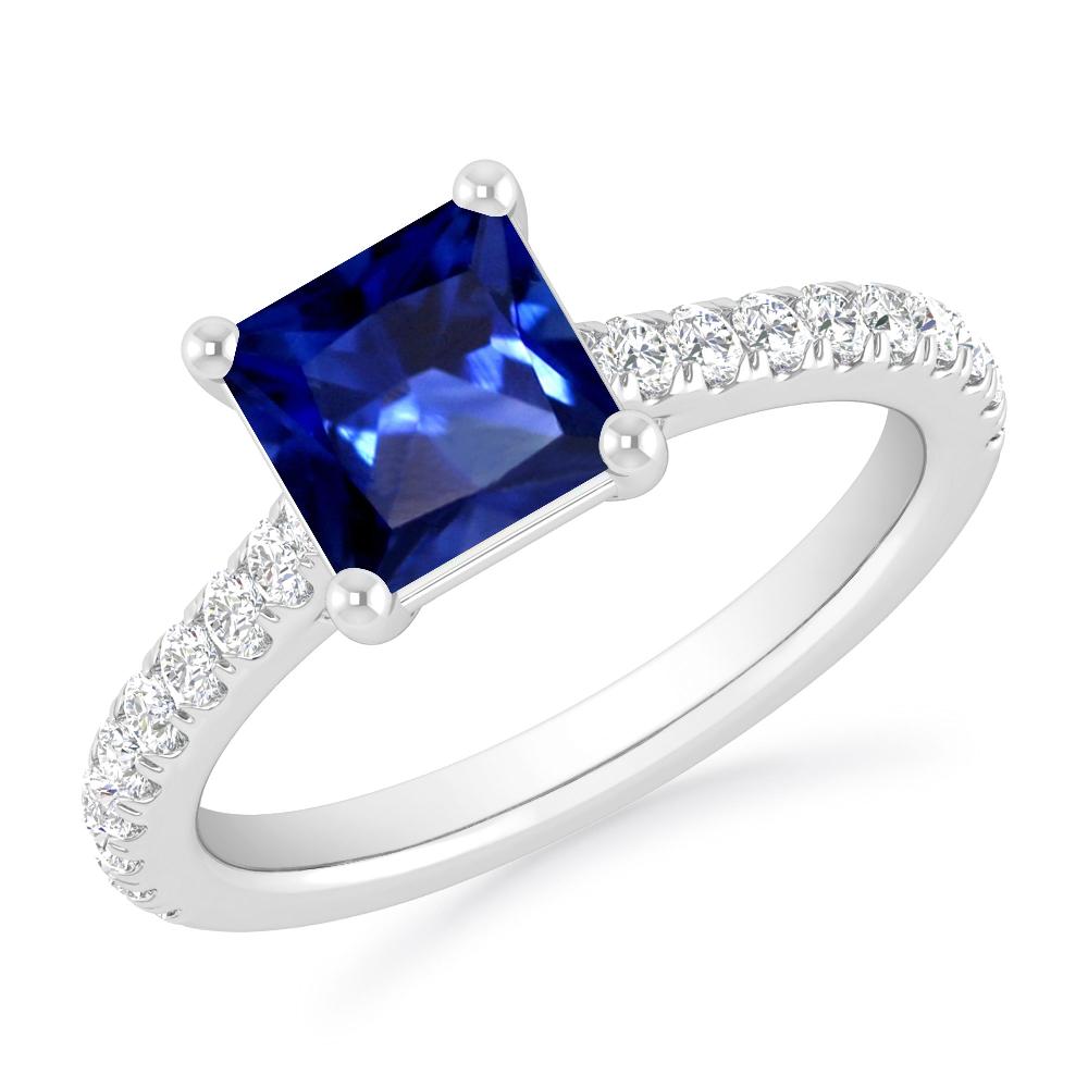 White Gold - Sapphire