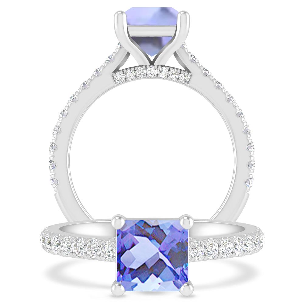 White Gold - Tanzanite