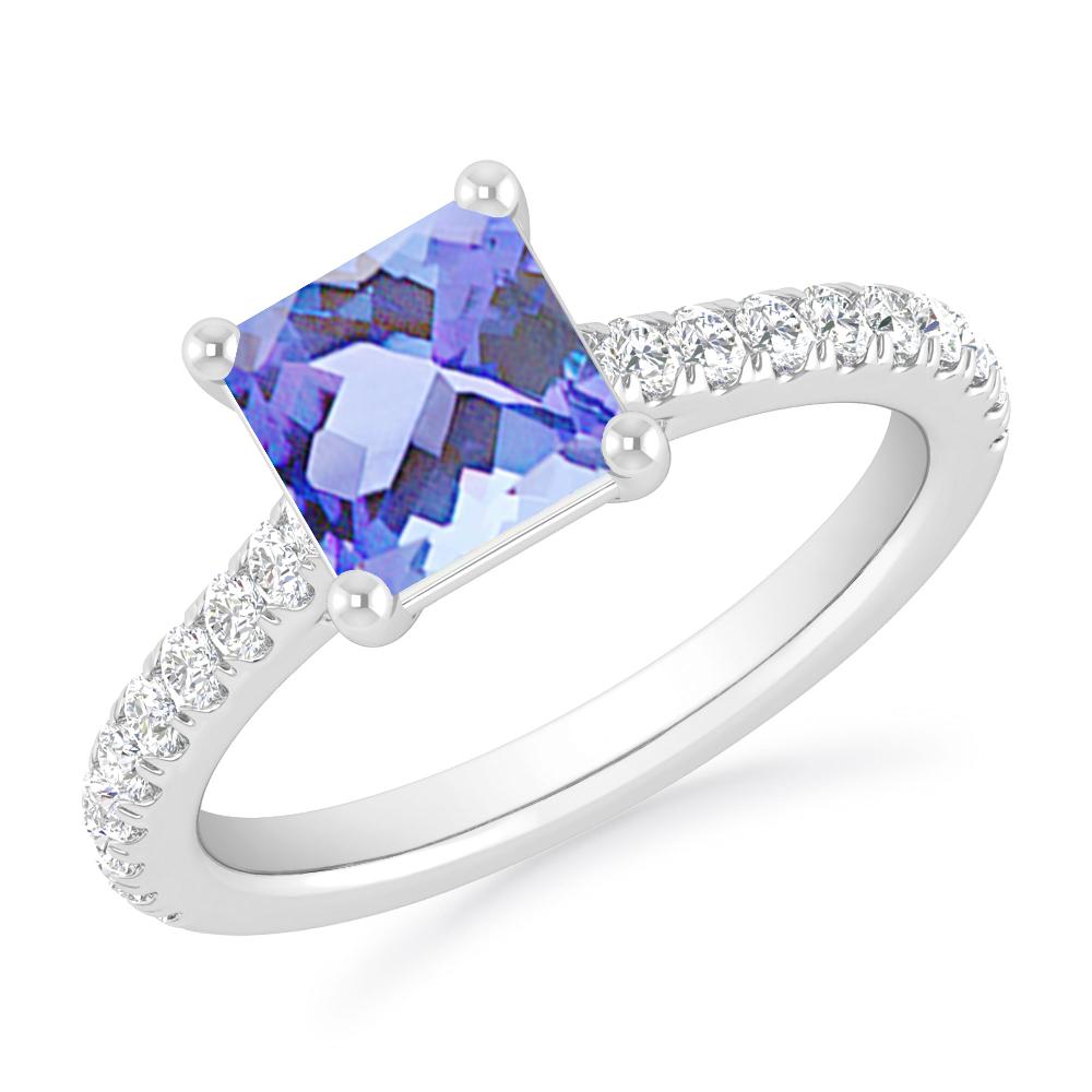 White Gold - Tanzanite