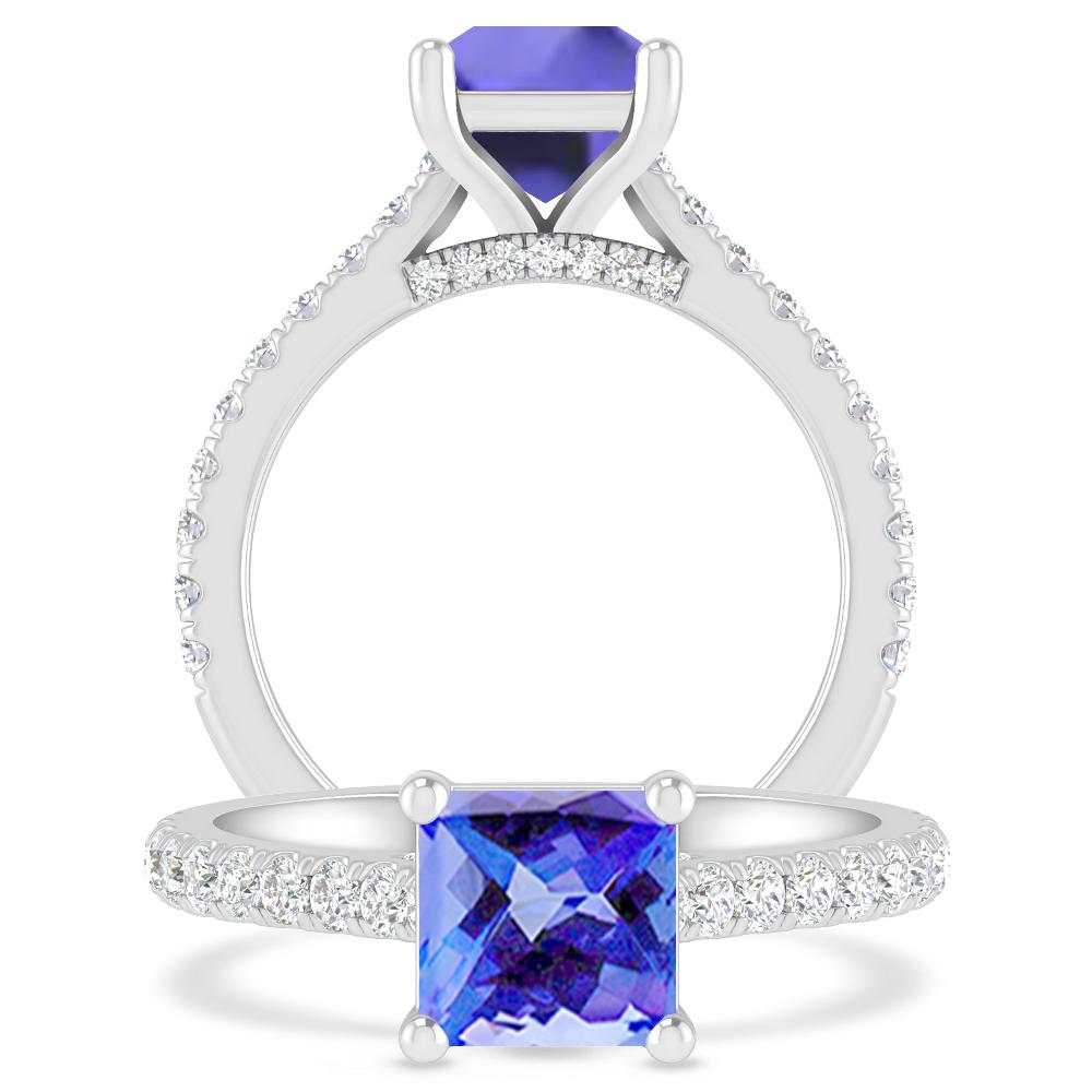 White Gold - Tanzanite