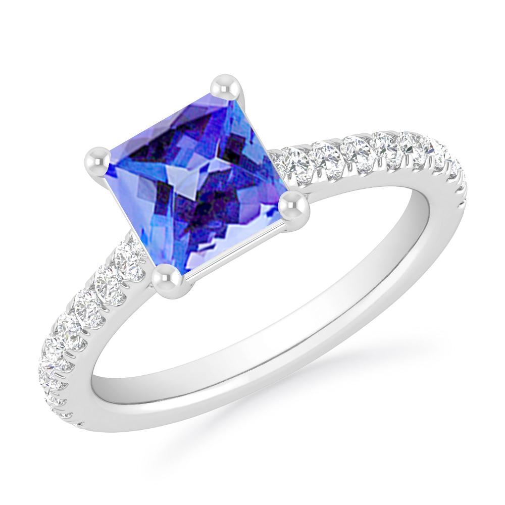 White Gold - Tanzanite