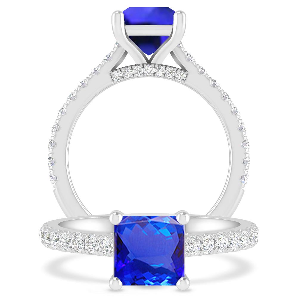 White Gold - Tanzanite