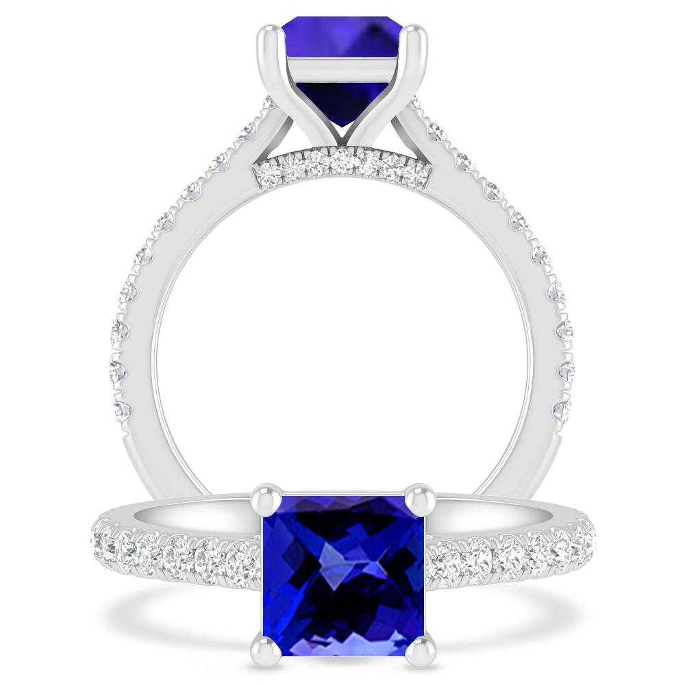 White Gold - Tanzanite