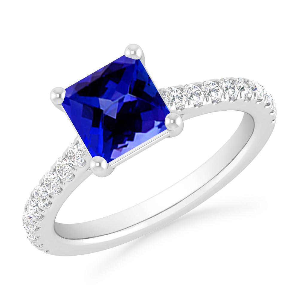 White Gold - Tanzanite