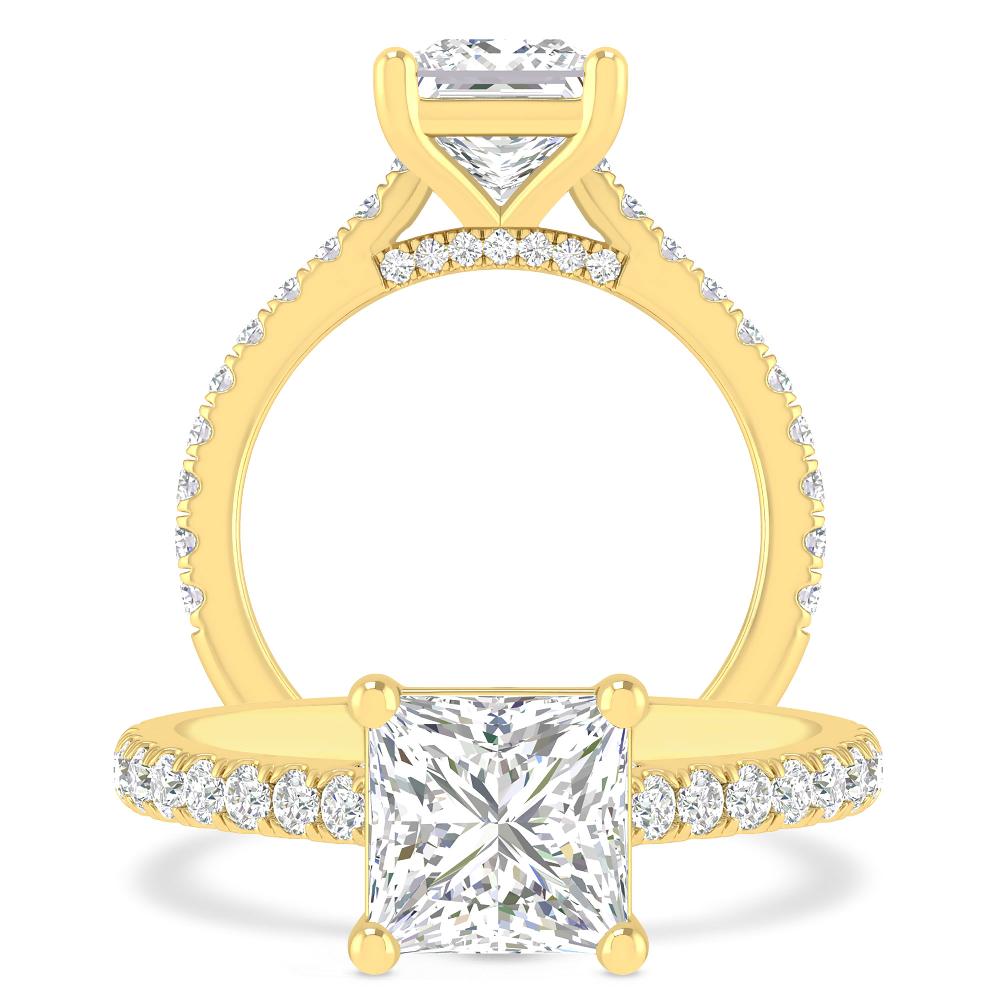 Yellow Gold - Diamond