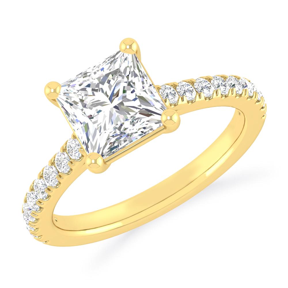 Yellow Gold - Diamond