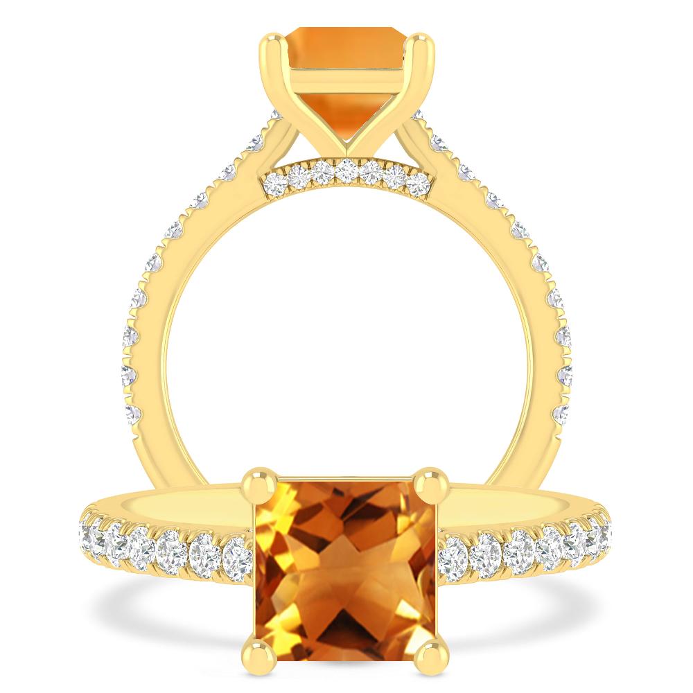 Yellow Gold - Citrine