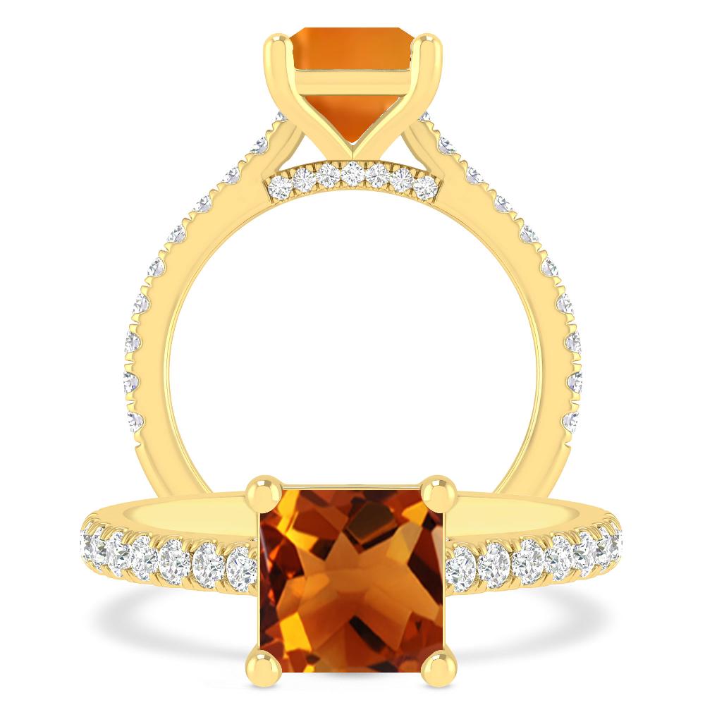 Yellow Gold - Citrine