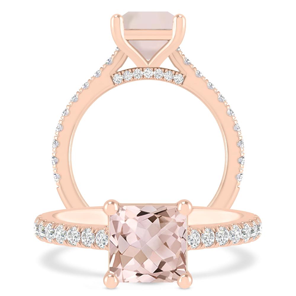 Rose Gold - Morganite