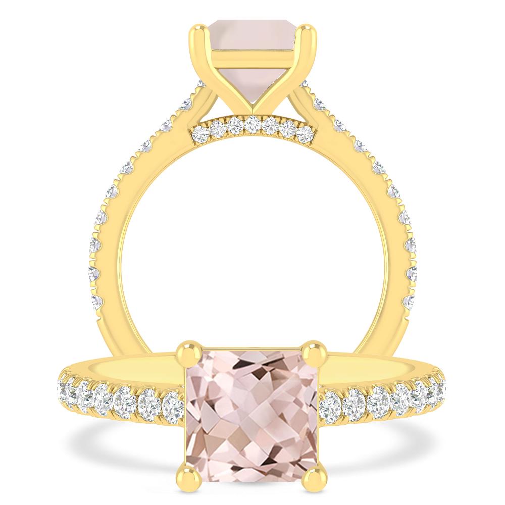 Yellow Gold - Morganite