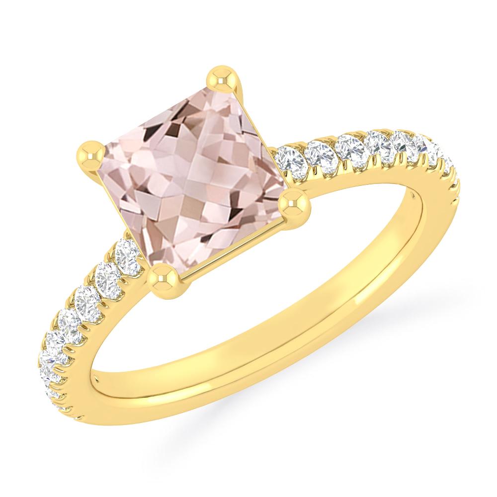 Yellow Gold - Morganite