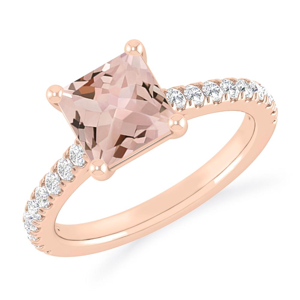 Rose Gold - Morganite