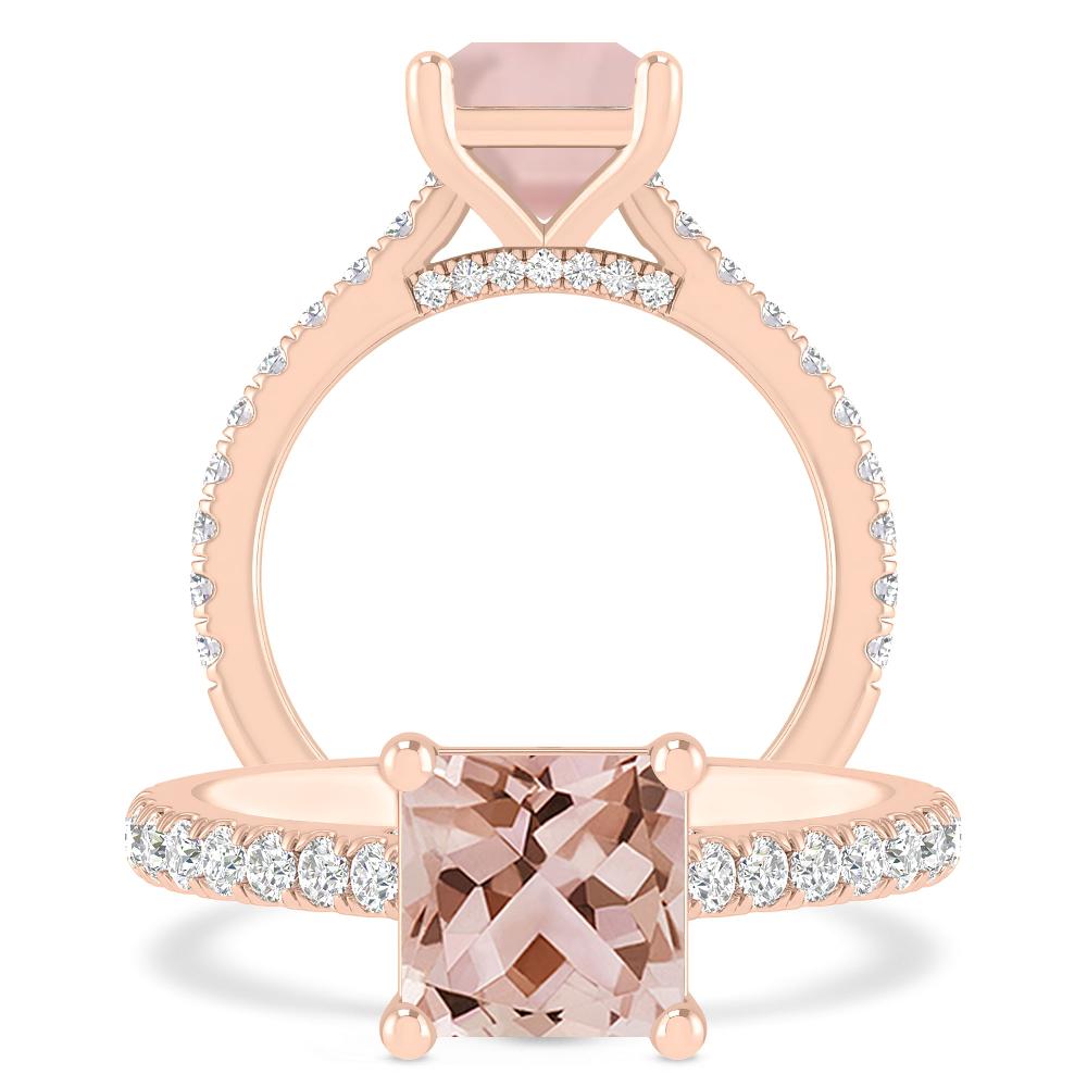 Rose Gold - Morganite