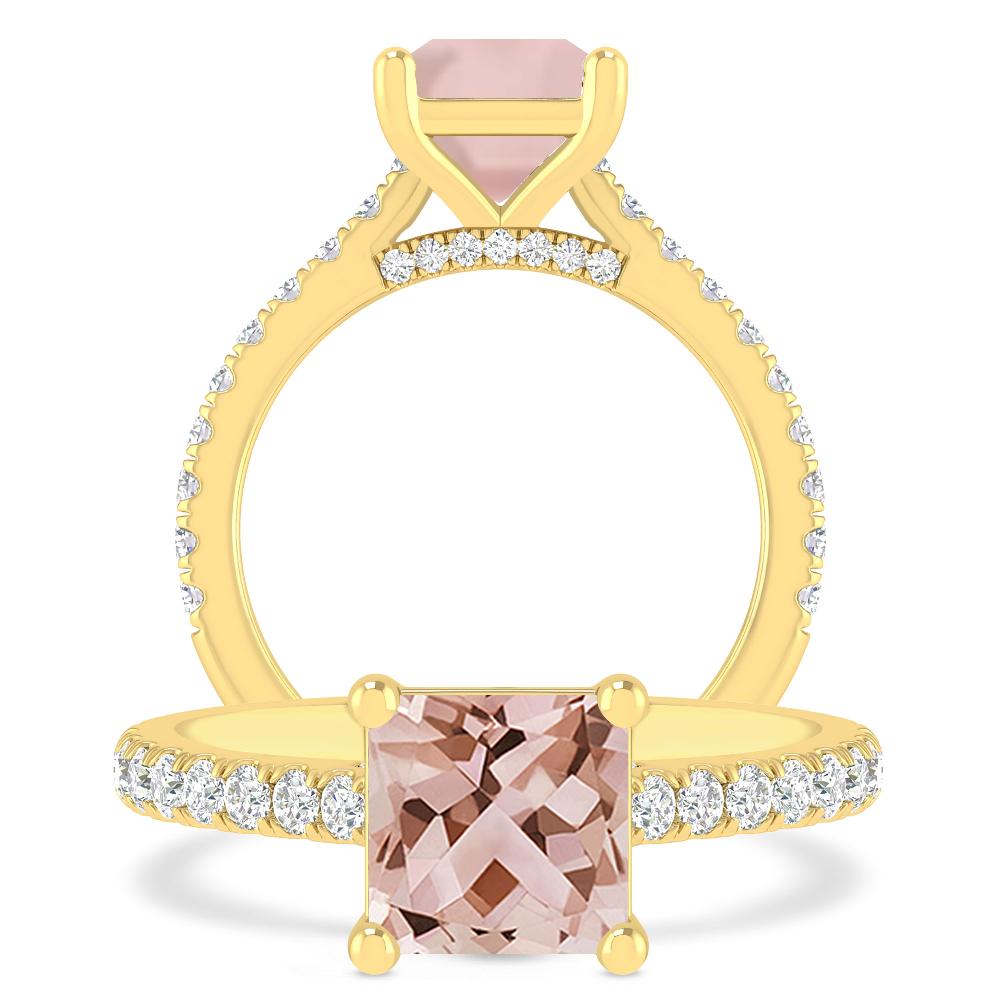 Yellow Gold - Morganite