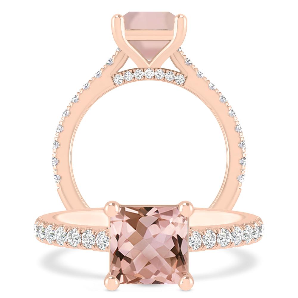 Rose Gold - Morganite