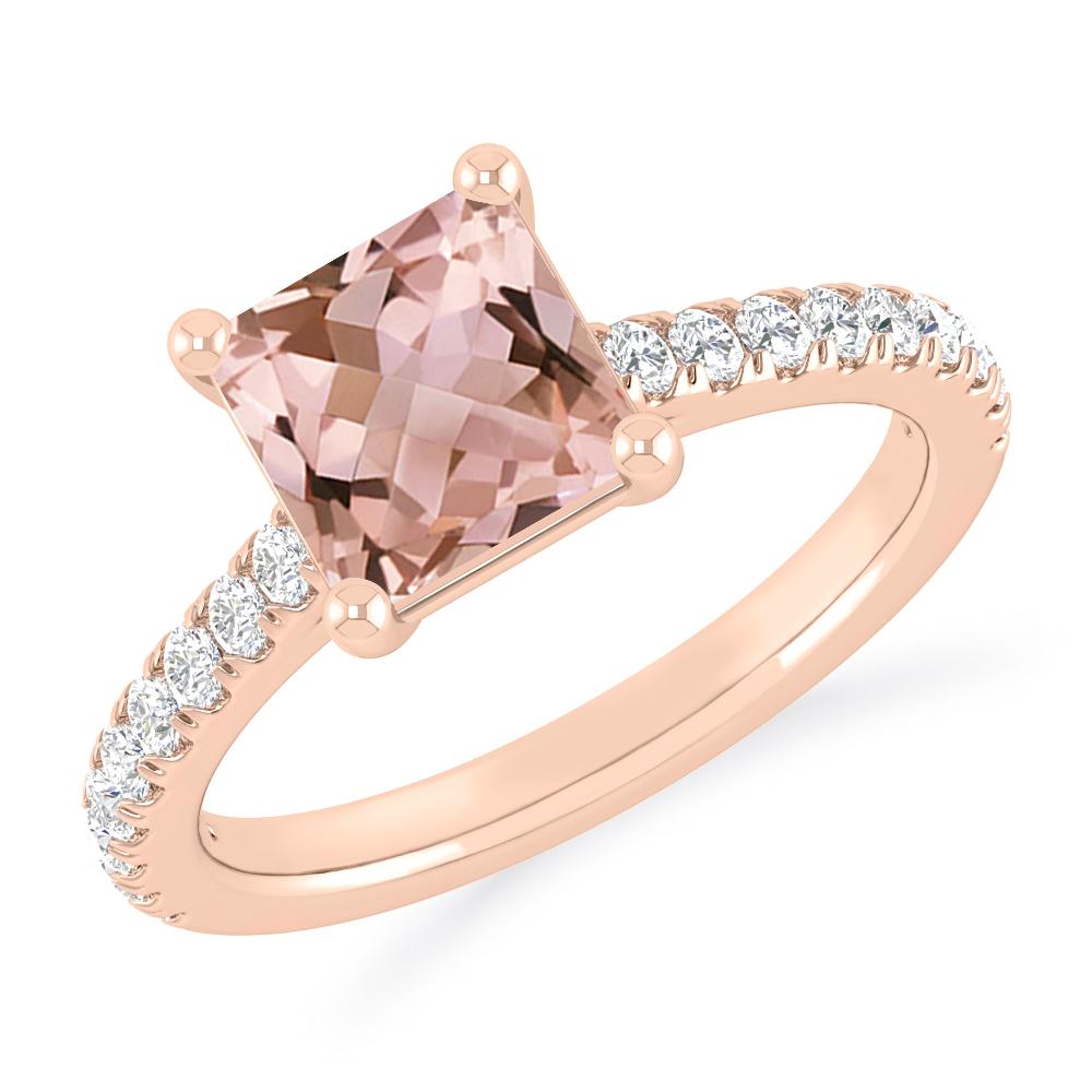 Rose Gold - Morganite