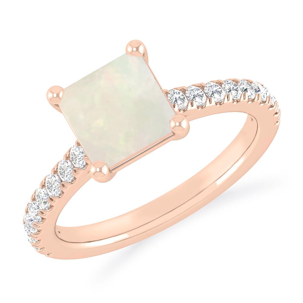 Rose Gold - Opal