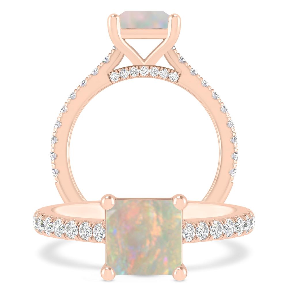 Rose Gold - Opal