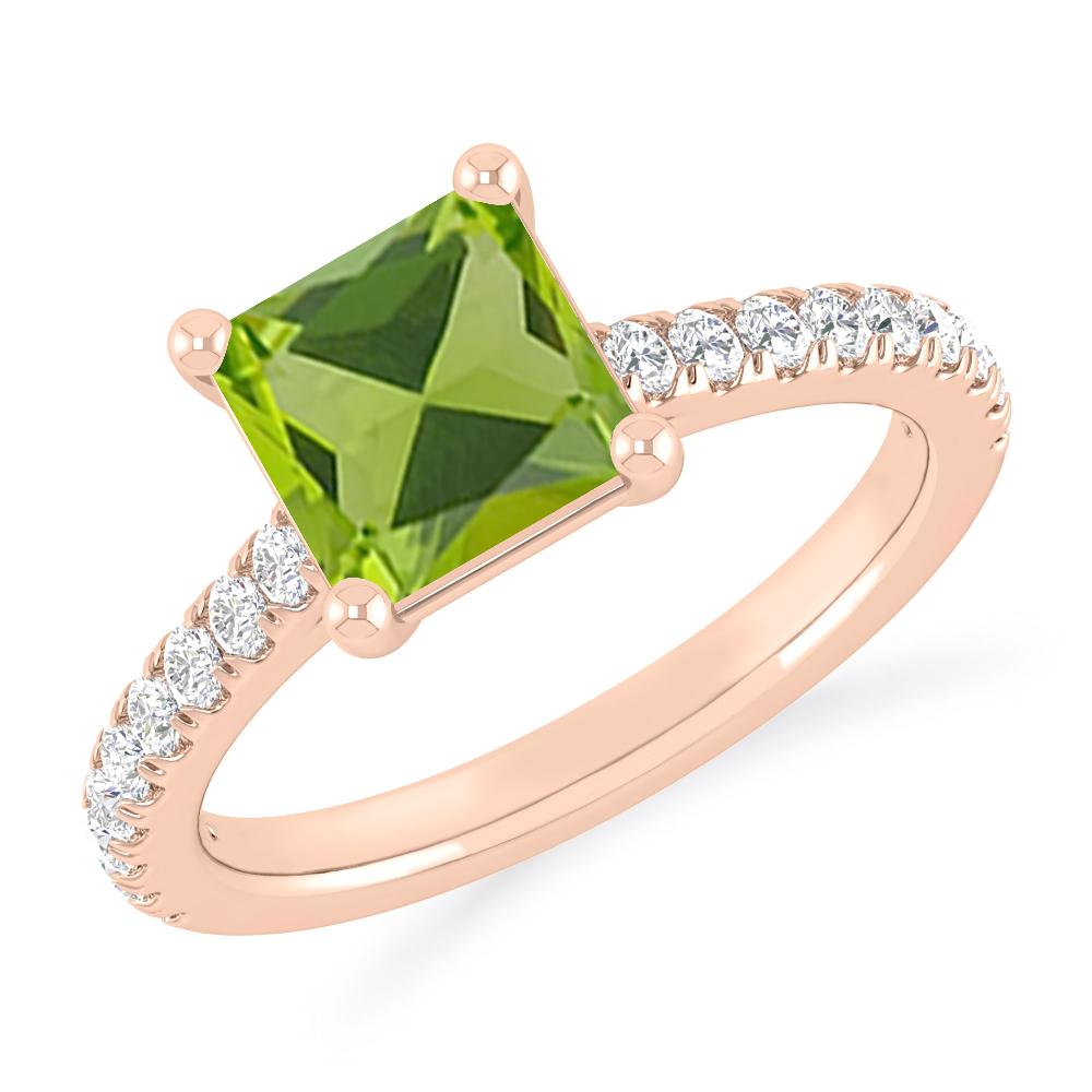 Rose Gold - Peridot