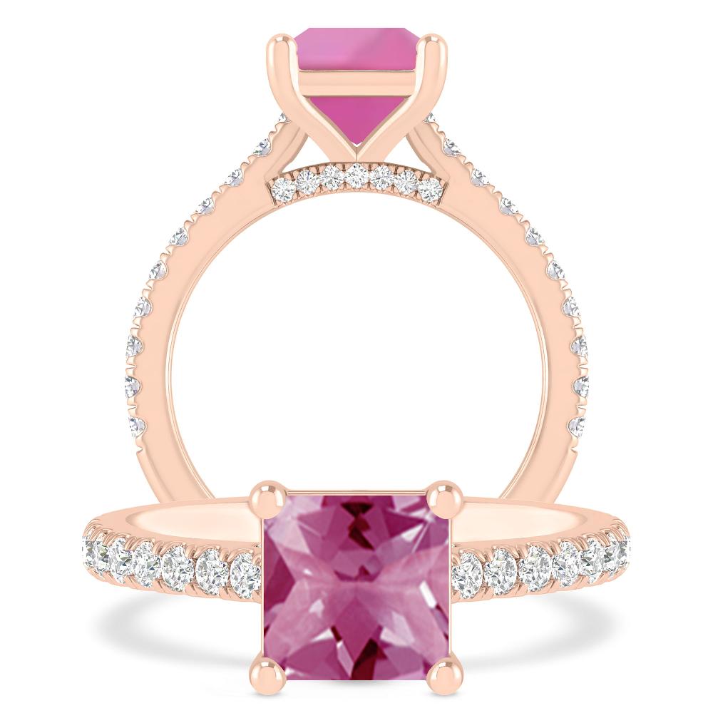 Rose Gold - Pink Tourmaline