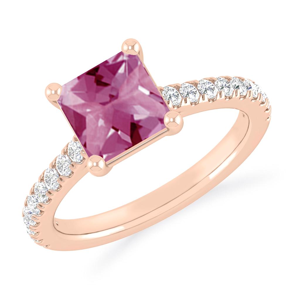 Rose Gold - Pink Tourmaline