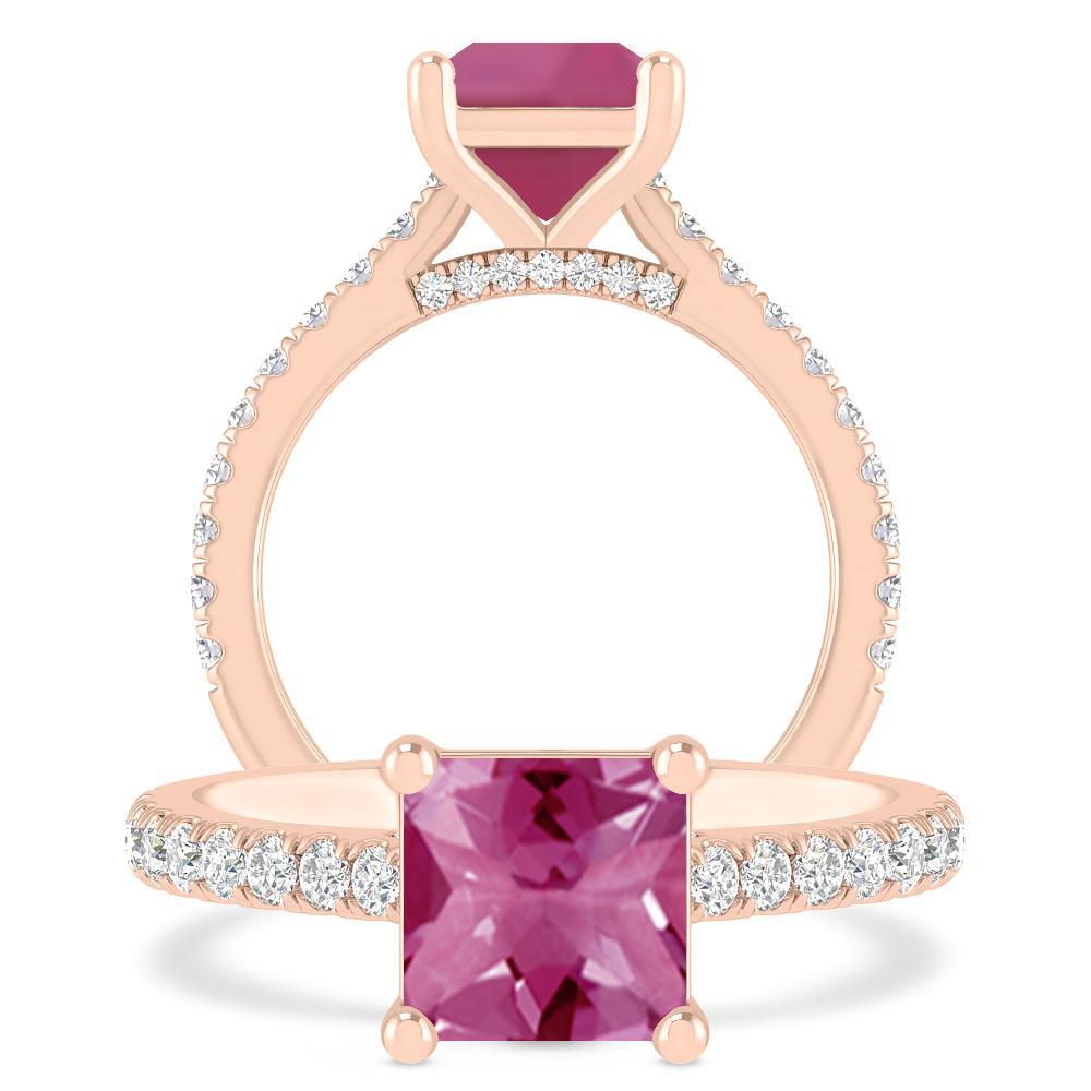 Rose Gold - Pink Tourmaline