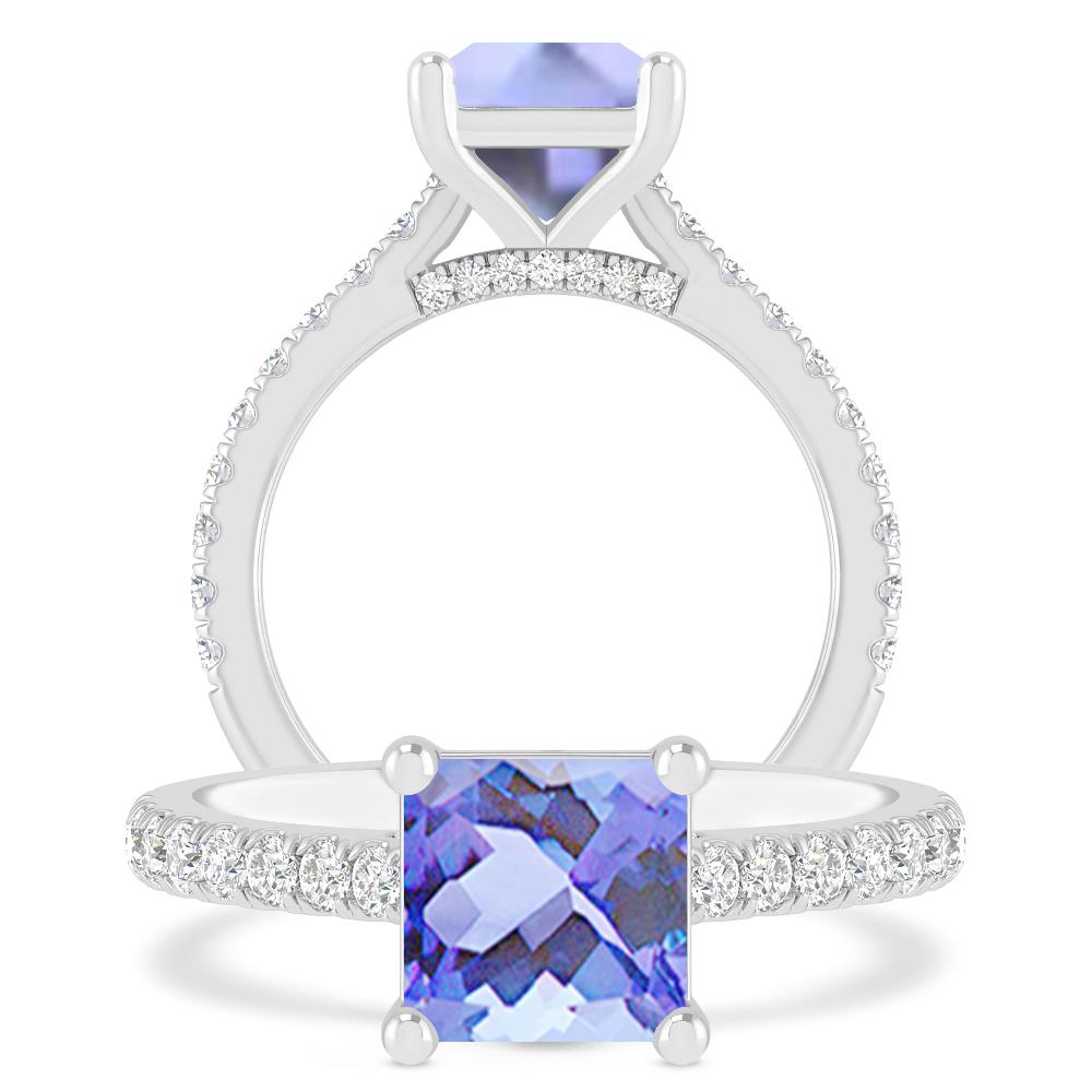 White Gold - Tanzanite