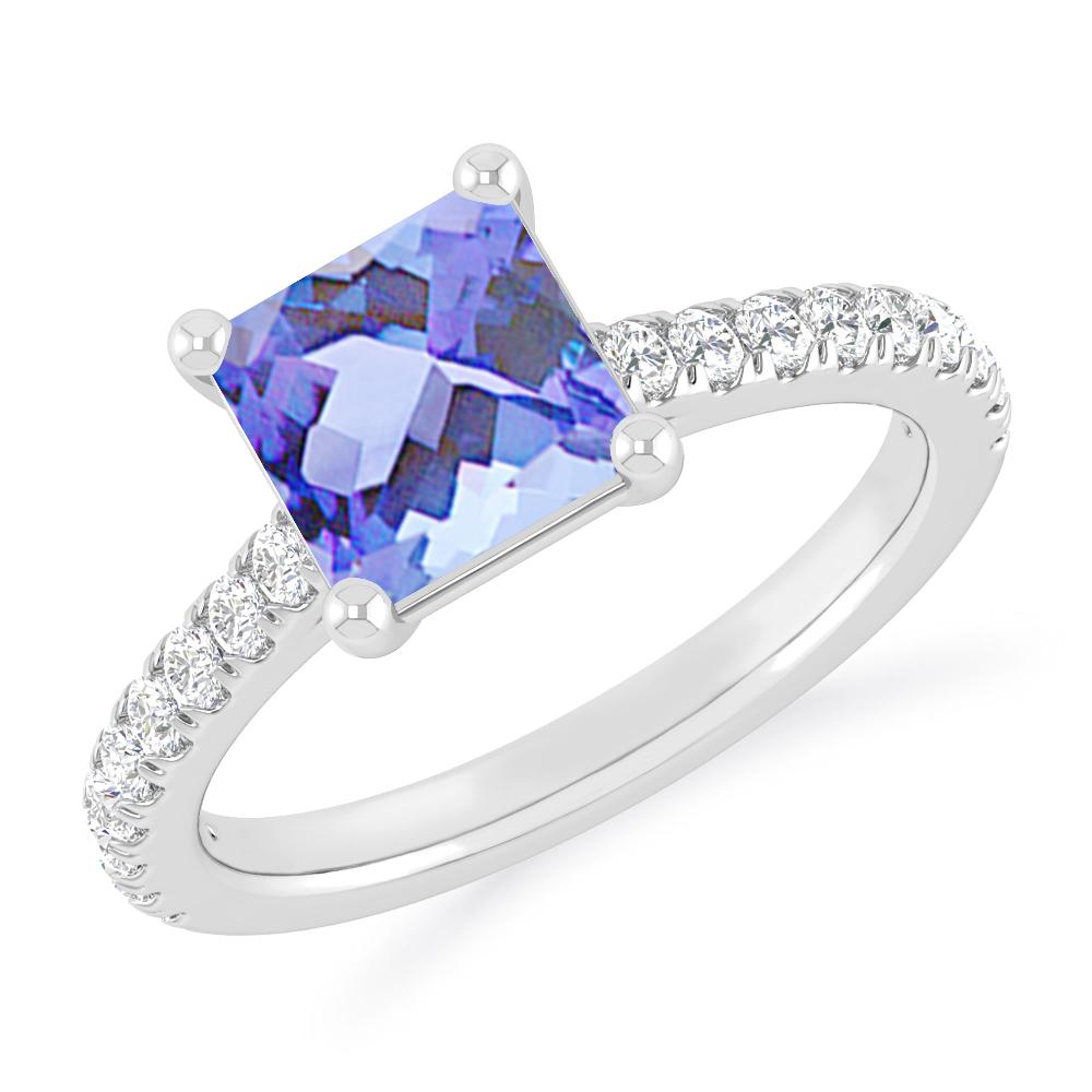 White Gold - Tanzanite