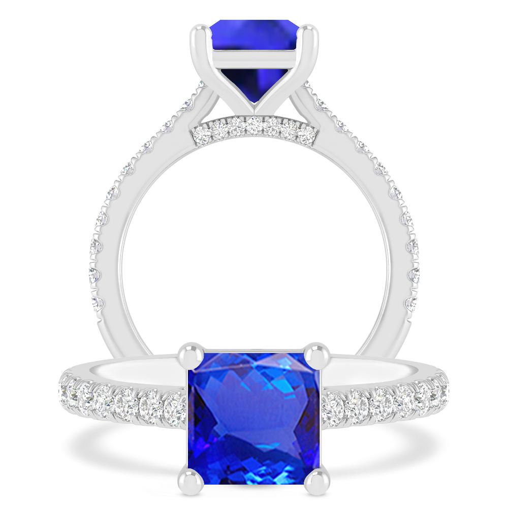 White Gold - Tanzanite